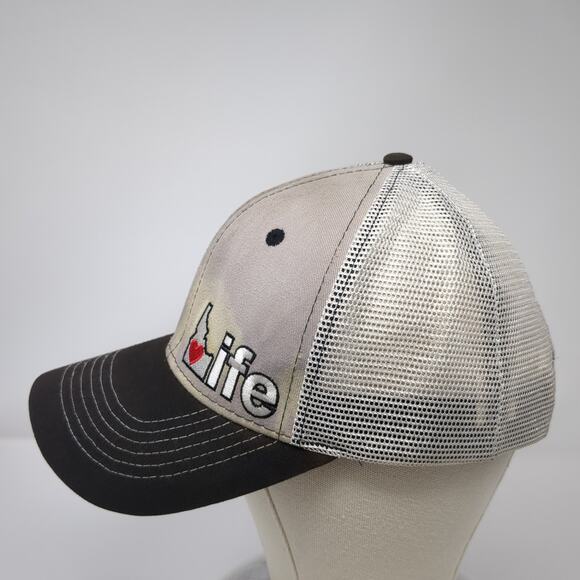 Idaho Life Snapback Cap Multicolor OS Adjustable Mesh Back Arcadian Outfitters - Picture 3 of 9